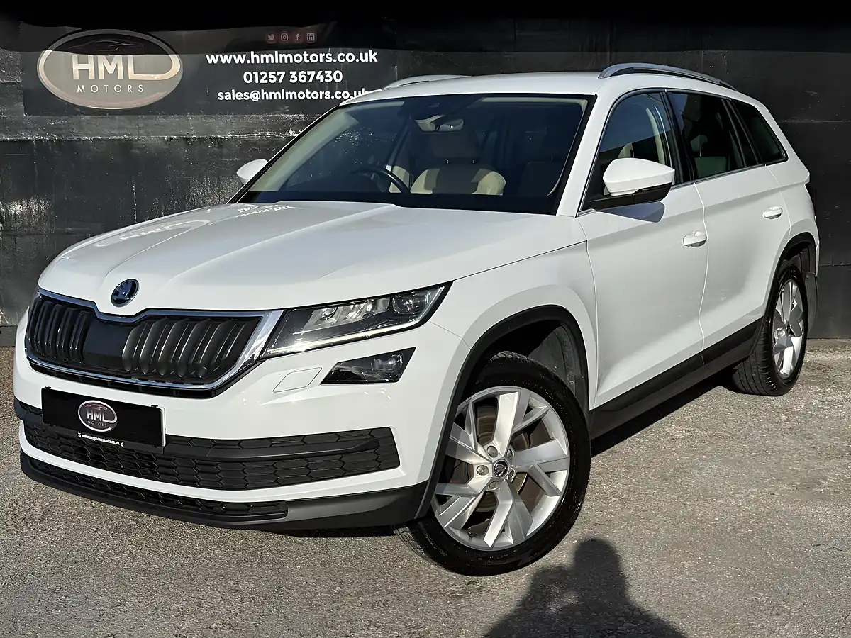 Used 2017 Skoda Kodiaq Edition White - Front View