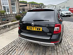Used 2017 Skoda Octavia Scout Black - Interior and Exterior details 12