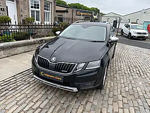 Used 2017 Skoda Octavia Scout Black - Interior and Exterior details 6