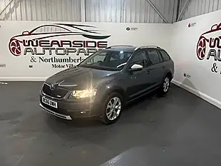 Used 2017 Skoda Octavia Scout Grey - Interior and Exterior details 3