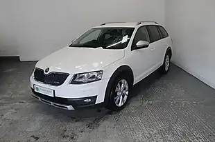 Used 2017 Skoda Octavia Scout White - Interior and Exterior details 2