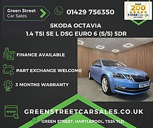 Used 2017 Skoda Octavia Se L Blue - Interior and Exterior details 2