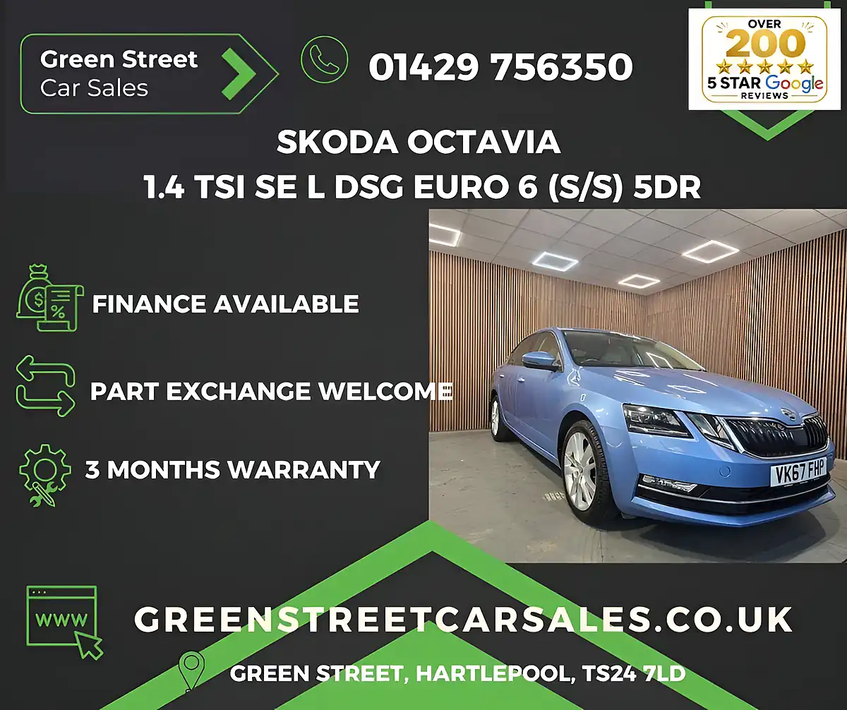 Used 2017 Skoda Octavia Se L Blue - Interior and Exterior details 2