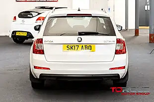 Used 2017 Skoda Octavia Se Sport White - Interior and Exterior details 9
