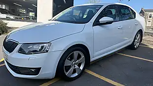 Used 2017 Skoda Octavia Se Sport White - Interior and Exterior details 3