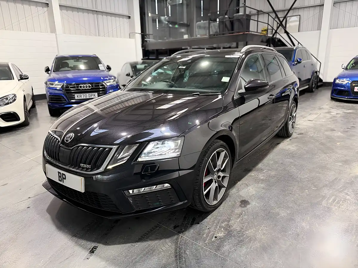 Used 2017 Skoda Octavia VRS Black - Front View
