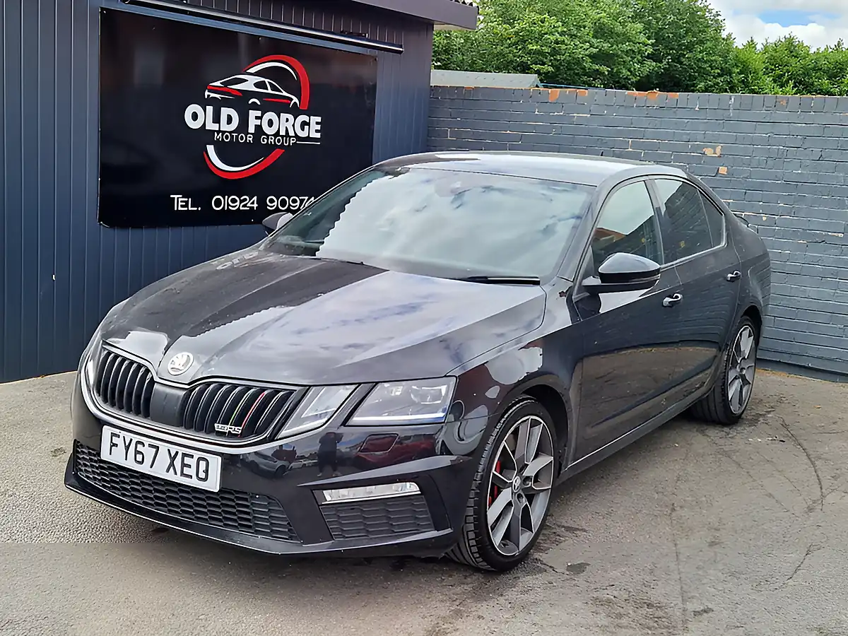 Used 2017 Skoda Octavia VRS Black - Front View