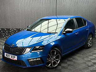Used 2017 Skoda Octavia VRS Blue - Interior and Exterior details 3