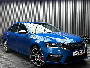Used 2017 Skoda Octavia VRS Blue - Interior and Exterior details 7