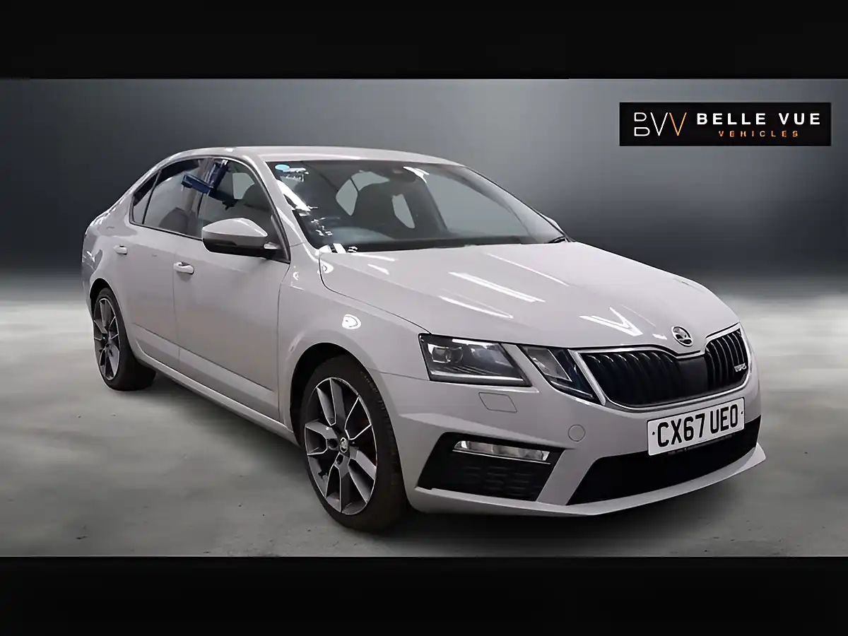 Used 2017 Skoda Octavia VRS Quartz Grey - Front View