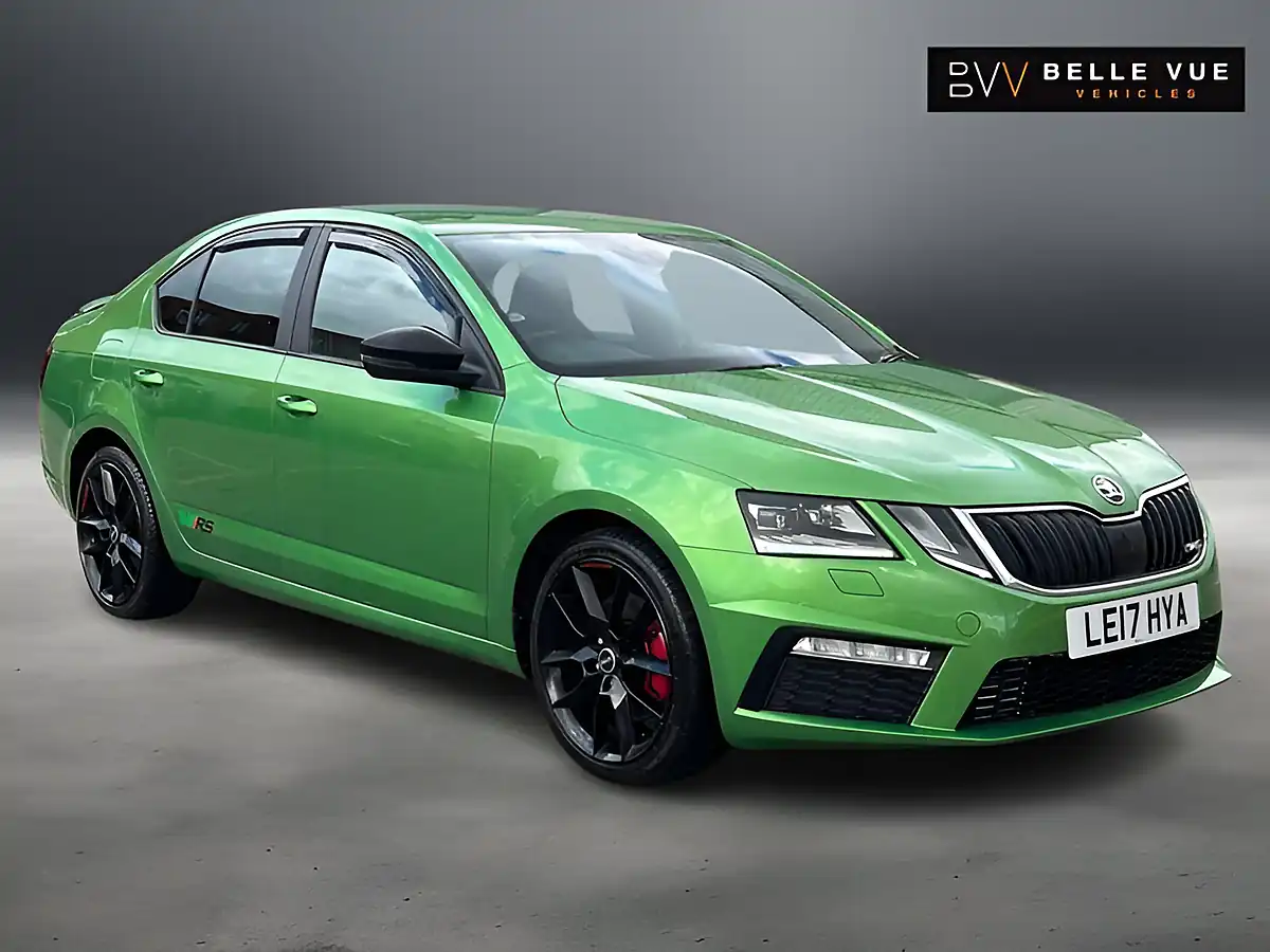 Used 2017 Skoda Octavia VRS Rallye Green - Front View