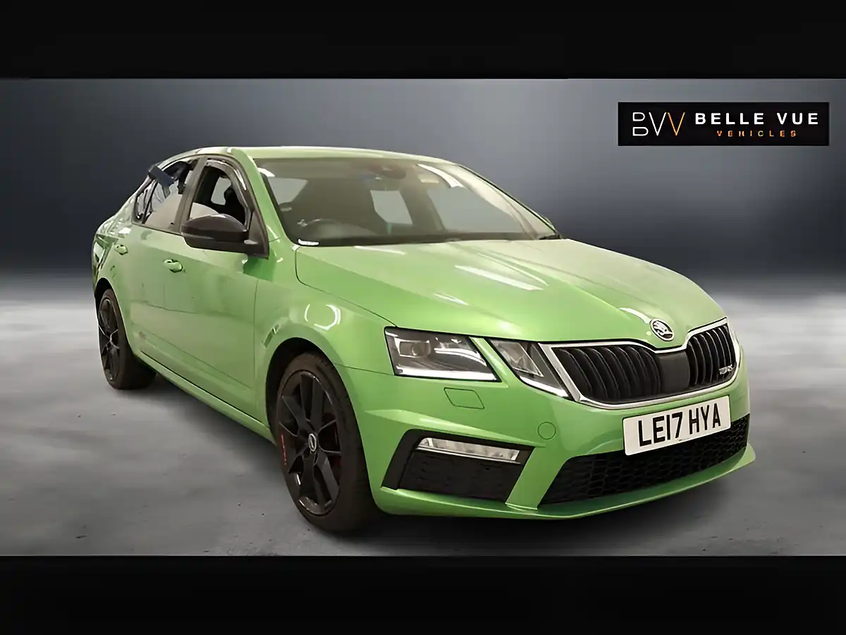 Used 2017 Skoda Octavia VRS Rallye Green - Front View