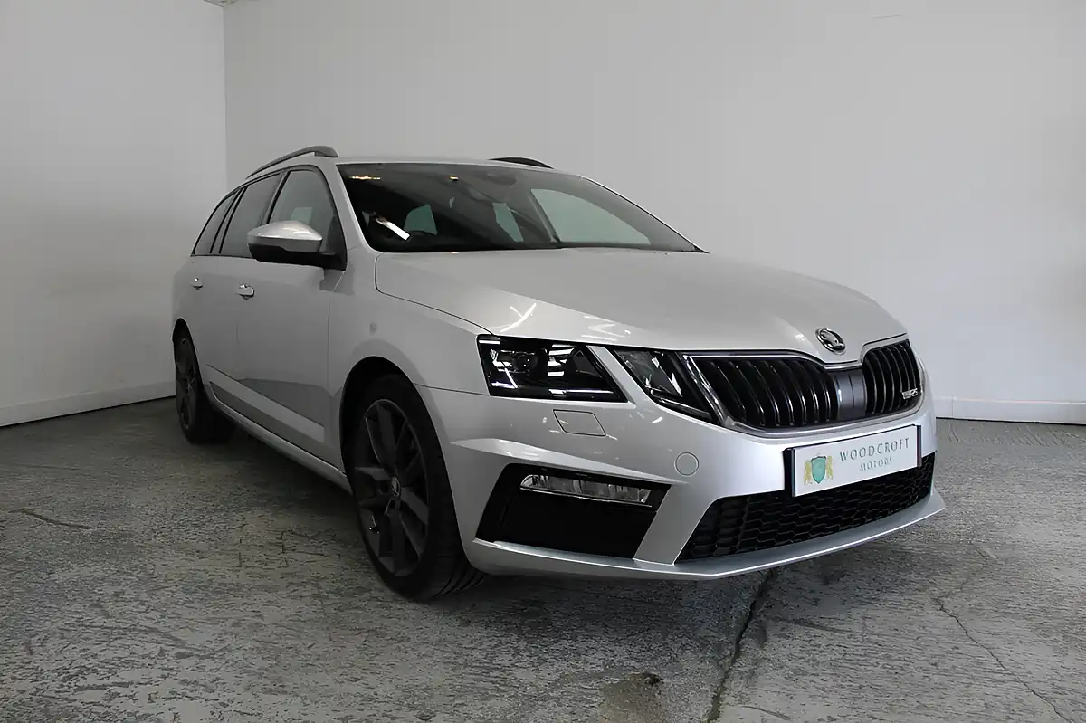 Used 2017 Skoda Octavia VRS Silver - Front View