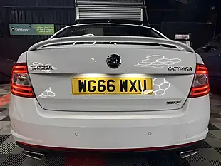 Used 2017 Skoda Octavia VRS White - Interior and Exterior details 9