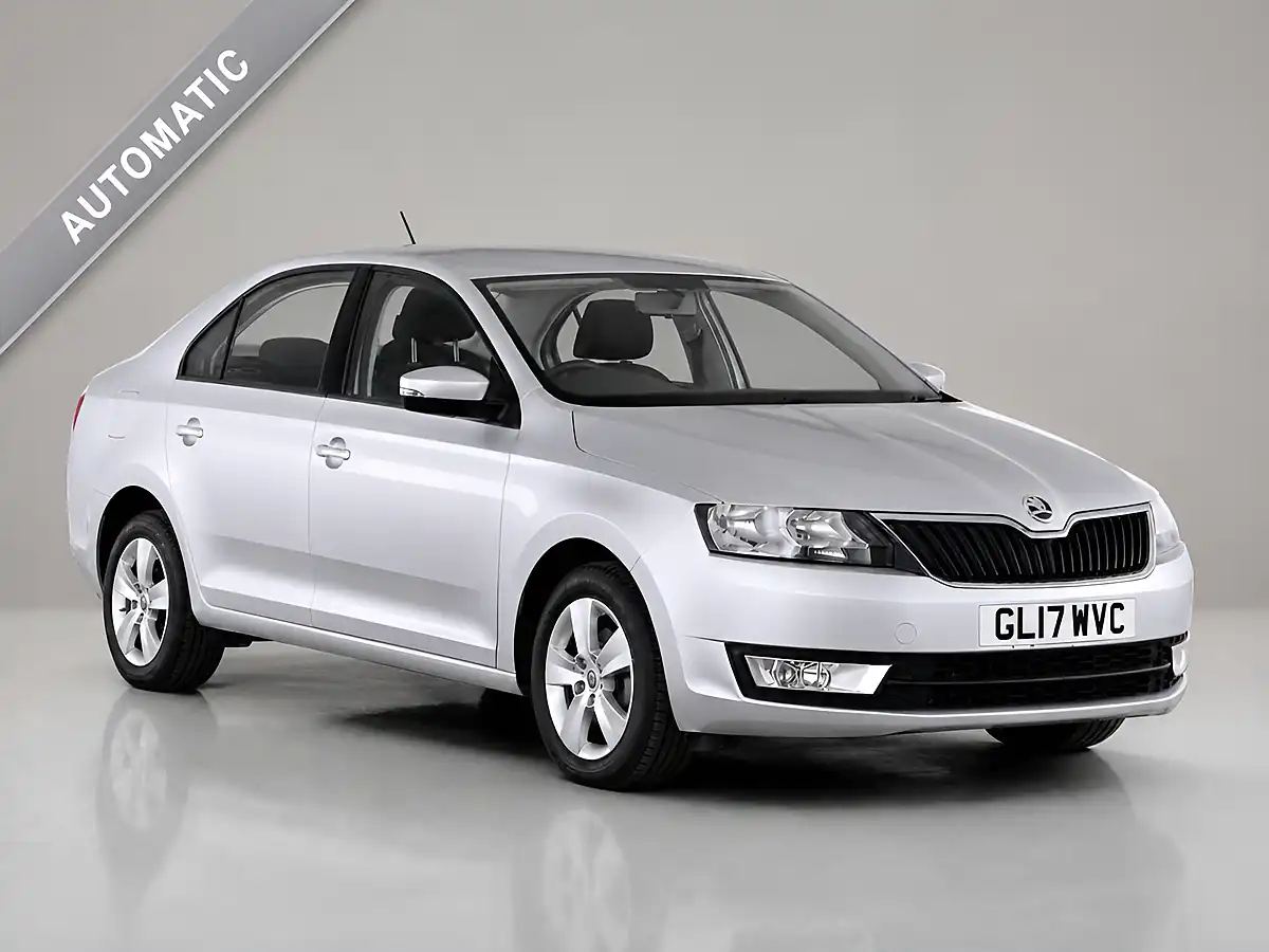 Used 2017 Skoda Rapid Se Edition Silver - Front View