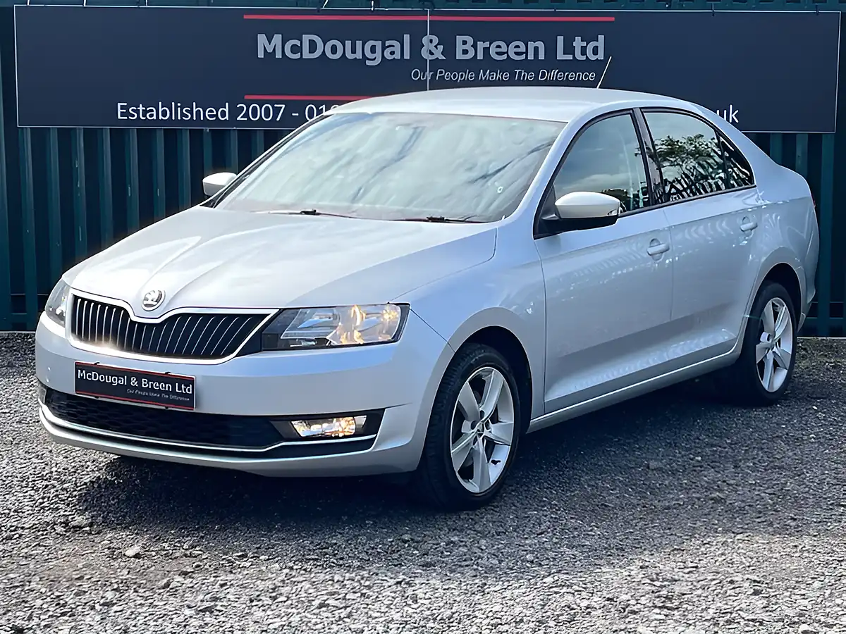 Used 2017 Skoda Rapid Se L Silver - Front View
