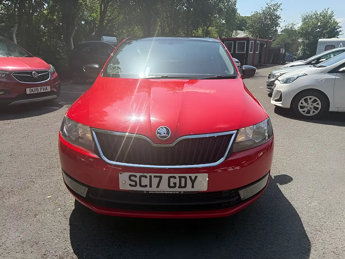 Used 2017 Skoda Rapid Spaceback Se Sport Red - Interior and Exterior details 2