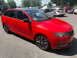 Used 2017 Skoda Rapid Spaceback Se Sport Red - Interior and Exterior details 9