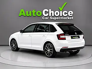 Used 2017 Skoda Rapid Spaceback Se Sport White - Interior and Exterior details 5