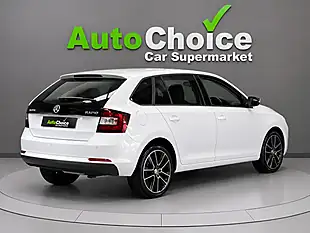 Used 2017 Skoda Rapid Spaceback Se Sport White - Interior and Exterior details 7