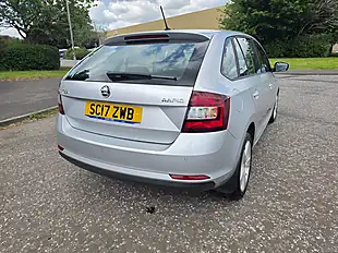 Used 2017 Skoda Rapid Spaceback Se Tech Silver - Interior and Exterior details 11