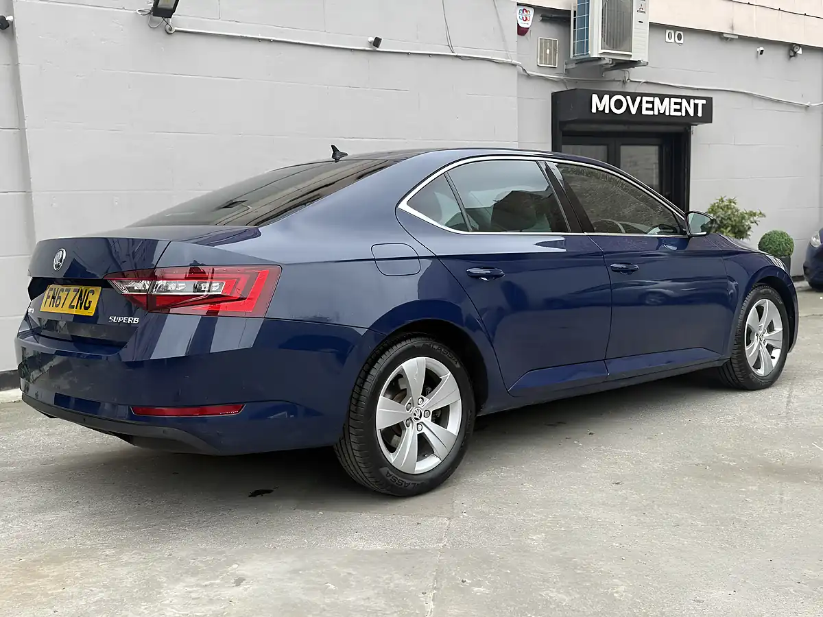 Used 2017 Skoda Superb Se L Executive Blue - Interior and Exterior details 4