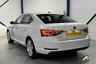 Used 2017 Skoda Superb Se L Executive White - Interior and Exterior details 2