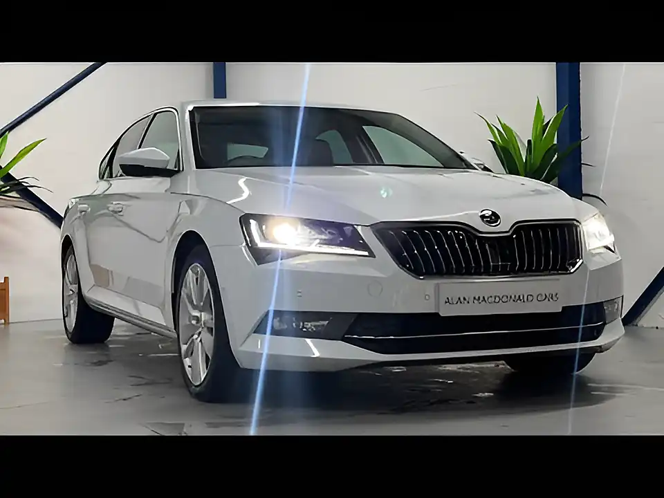 Used 2017 Skoda Superb Se L Executive White - Interior and Exterior details 20