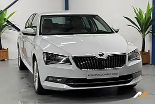 Used 2017 Skoda Superb Se L Executive White - Interior and Exterior details 5