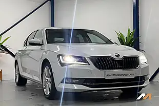 Used 2017 Skoda Superb Se L Executive White - Interior and Exterior details 6
