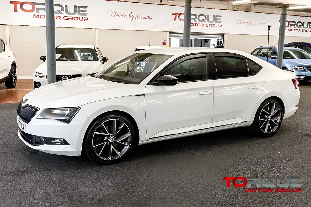 Used 2017 Skoda Superb Sportline Moon White - Interior and Exterior details 13