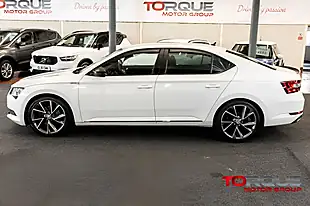 Used 2017 Skoda Superb Sportline Moon White - Interior and Exterior details 14