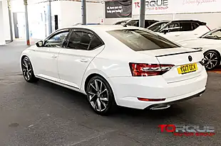 Used 2017 Skoda Superb Sportline Moon White - Interior and Exterior details 16