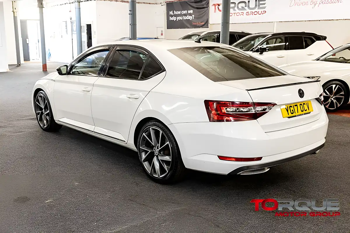 Used 2017 Skoda Superb Sportline Moon White - Interior and Exterior details 16