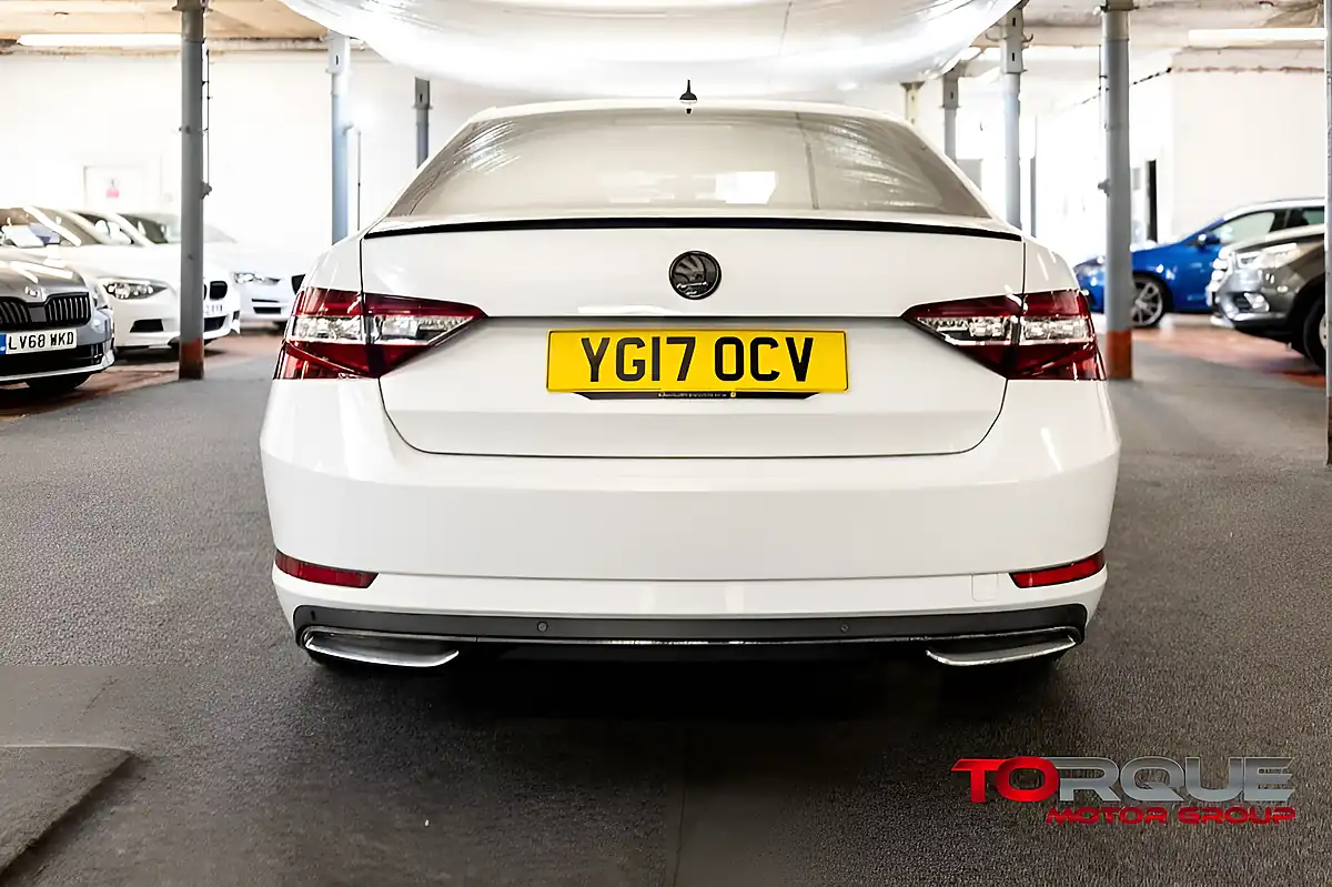 Used 2017 Skoda Superb Sportline Moon White - Interior and Exterior details 17