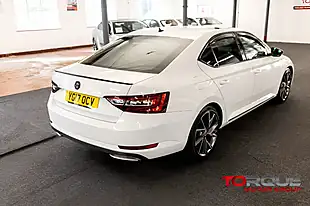 Used 2017 Skoda Superb Sportline Moon White - Interior and Exterior details 18