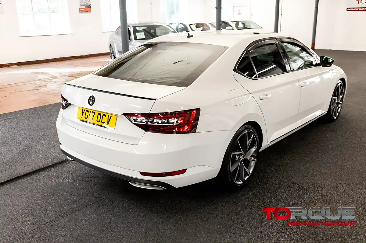 Used 2017 Skoda Superb Sportline Moon White - Interior and Exterior details 18