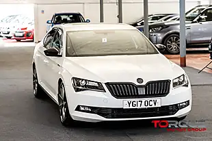 Used 2017 Skoda Superb Sportline Moon White - Interior and Exterior details 3