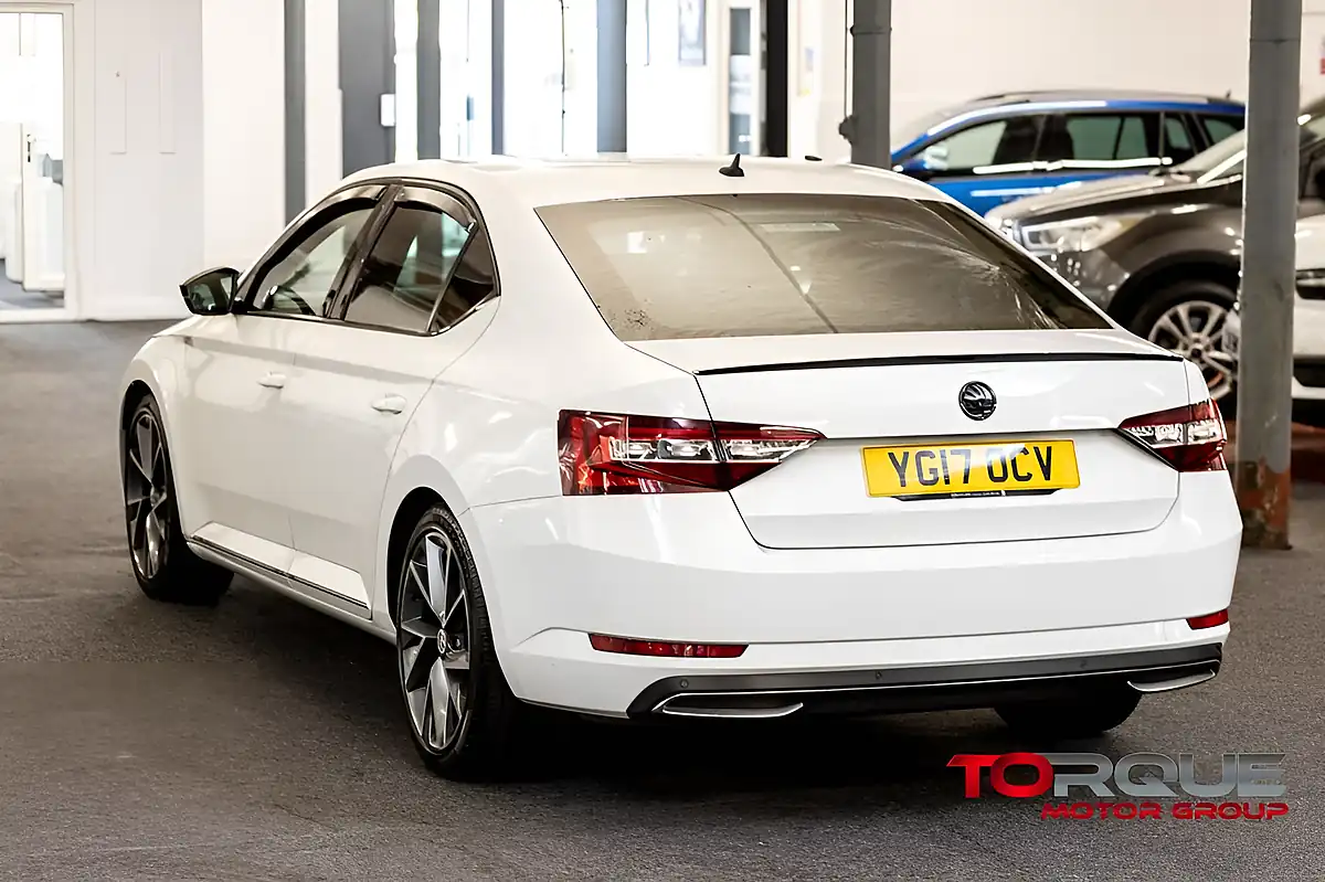 Used 2017 Skoda Superb Sportline Moon White - Interior and Exterior details 6