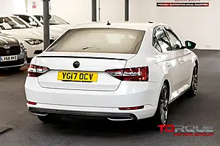 Used 2017 Skoda Superb Sportline Moon White - Interior and Exterior details 8