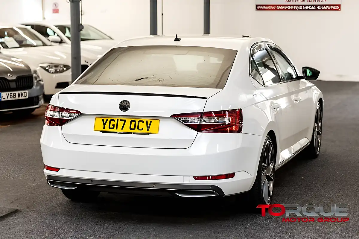 Used 2017 Skoda Superb Sportline Moon White - Interior and Exterior details 8