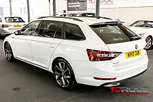 Used 2017 Skoda Superb Sportline White - Interior and Exterior details 11