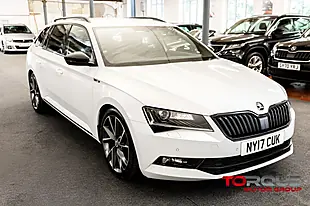 Used 2017 Skoda Superb Sportline White - Interior and Exterior details 13