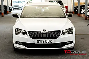 Used 2017 Skoda Superb Sportline White - Interior and Exterior details 2