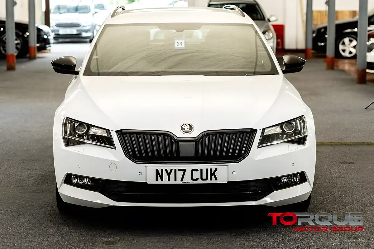 Used 2017 Skoda Superb Sportline White - Interior and Exterior details 2