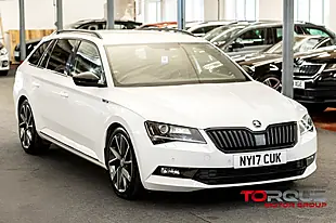 Used 2017 Skoda Superb Sportline White - Interior and Exterior details 3