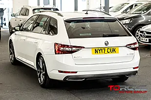 Used 2017 Skoda Superb Sportline White - Interior and Exterior details 6