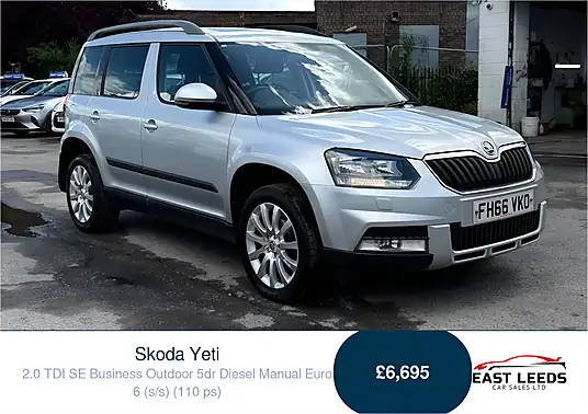 2017 Skoda Yeti 2.0 TDI SE Business Outdoor