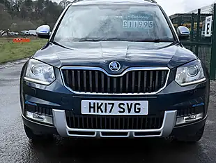 Used 2017 Skoda Yeti Se L Drive Blue - Interior and Exterior details 2