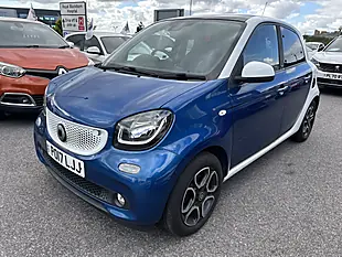 Used 2017 Smart Forfour Blue - Interior and Exterior details 2